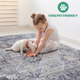 NAAR PAYAS Traditional Non-Shedding and Stain Resistant Area Rug