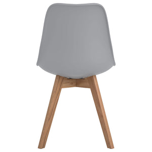 Elegant Padded Side Chair (Set Of 2)