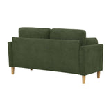 The Oliver Compact Elegance Upholstered Sofa