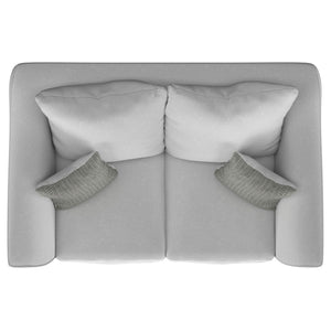 Alcazar - Arm Loveseat 2 Seater - Sand