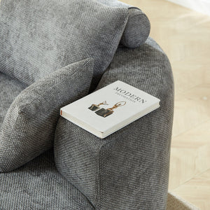 Single Sofa, Sleeper Chair For Living Room - Gray