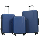 7-Piece ABS Luggage Set with Spinner Wheels and TSA Lock
