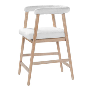 25" Seat Height Bar Stools with Back, Set of 2