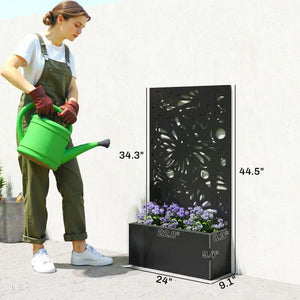 Stylish Plant Bed - Freestanding or Wall Mounted