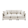 Modern U-Shaped Sectional Sofa with Storage Ottoman & USB Ports - Multiple Colors