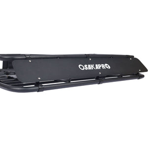 Motoring Rooftop Cargo Carrier Basket Steel, Universal Fit Roof Rack