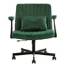Criss Cross Armrest Office Chair With Wheels