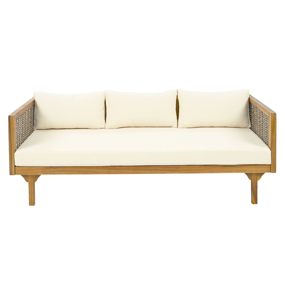 Claremont 3-seater daybed, beige