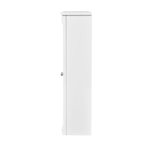 Wall-Mounted Bathroom Cabinet With Mirror And Adjustable Shelves