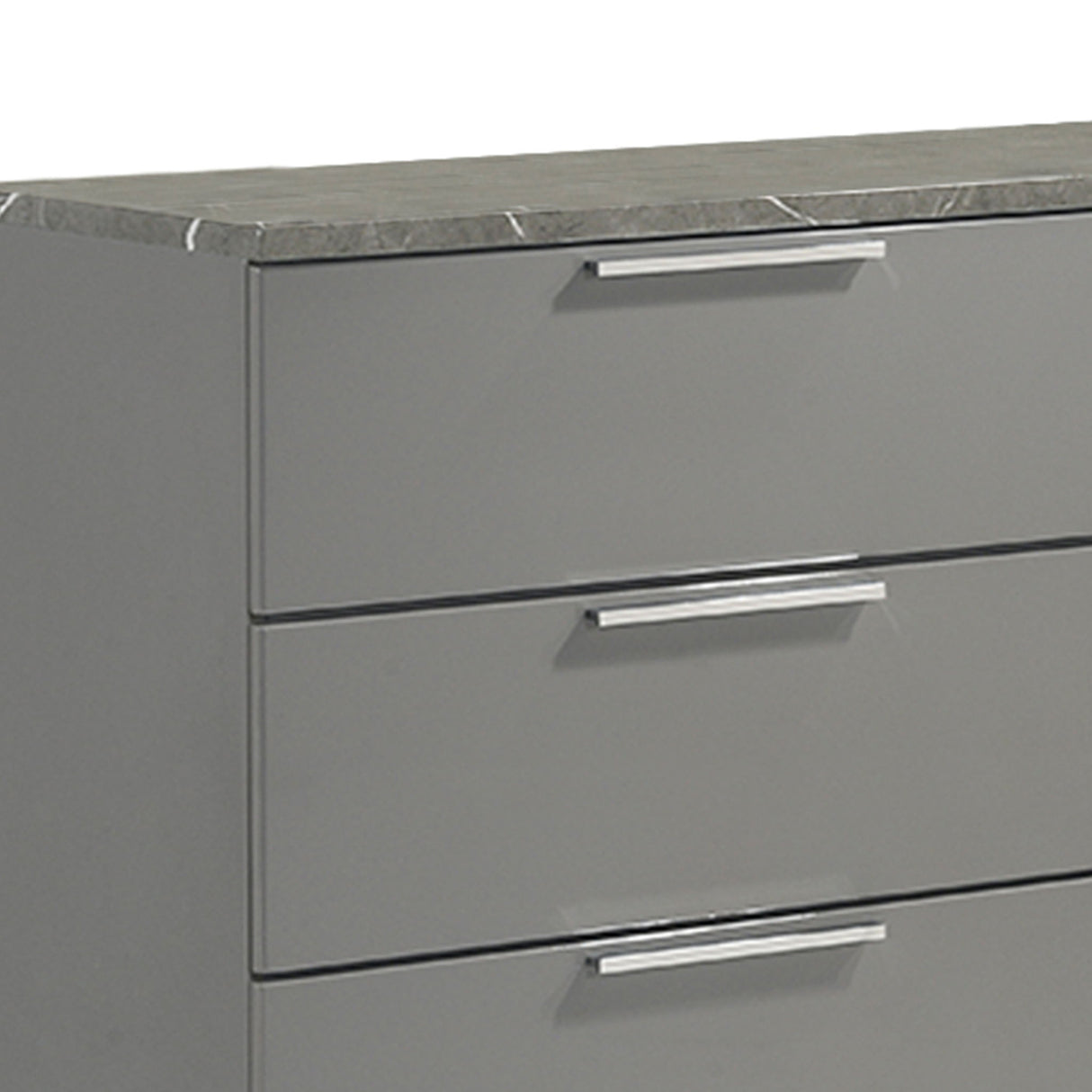 Elara - Dresser With Spacious Drawers - Gray