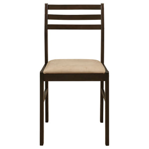 3 Piece Dining Set With Drop Leaf Table And Upholstered Chairs