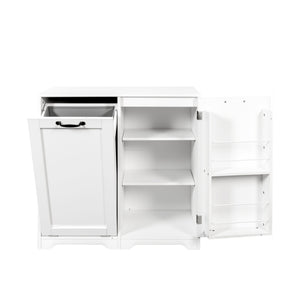 Laundry Cabinet with Tilt-Out Hamper