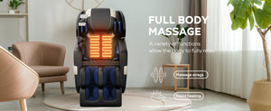 2024 Massage Chair Recliner with Zero Gravity and Full Body Air Pressure