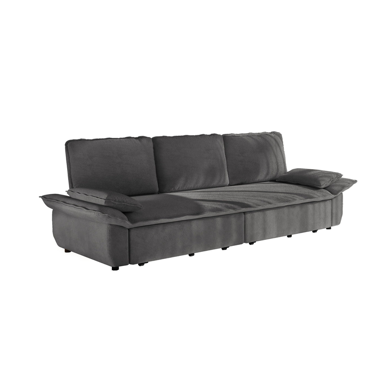 King Size Pull Out Sofa Bed, 3 In 1 Convertible Multifunctional