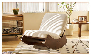 Comfortable High-Quality Upholstery Glider Rocking Chair