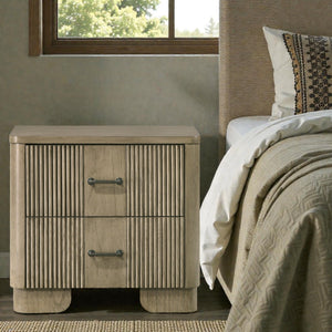 Lakkari - Nightstand - Oak