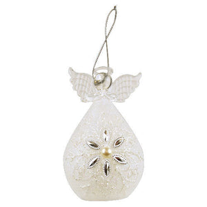 Snowflake Angel Ornament