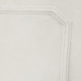 Square outdoor planter- white