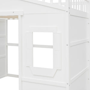 House Loft Bed With Ladder
