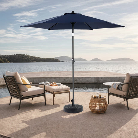 9ft patio umbrella with crank & tilt