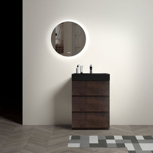 Alice - Bathroom Vanity With Large Storage, Freestanding