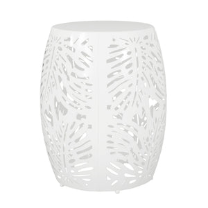 Modern Design Metal End Table, Large