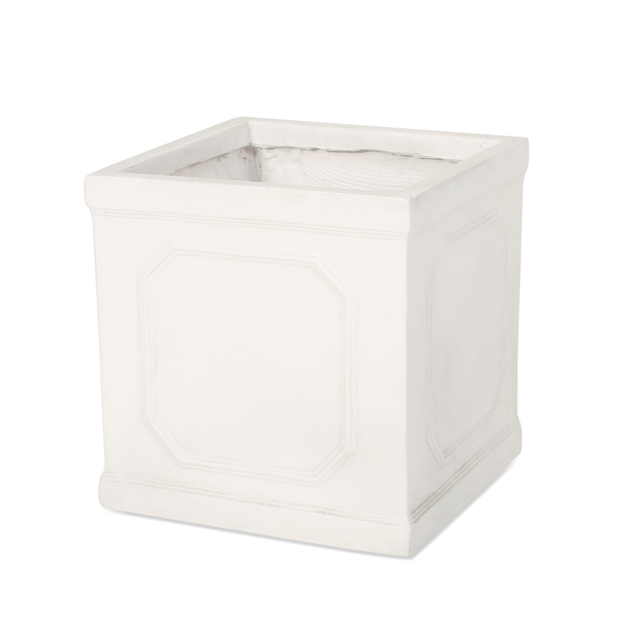 13.75" square outdoor planter