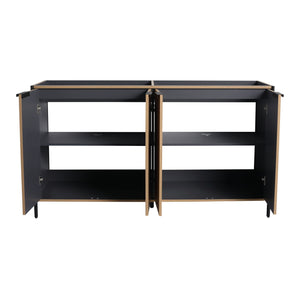 Contemporary Freestanding Bathroom Vanity With Adjustable Shelves