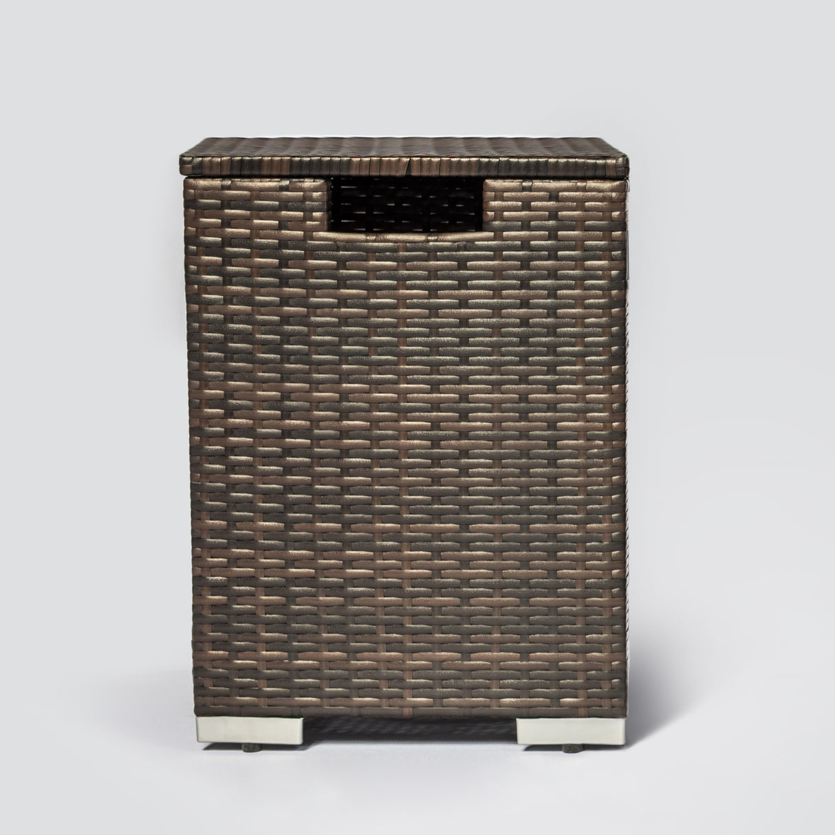 Rattan propane tank cover gas bottle cover outdoor wicker gas cylinder cover