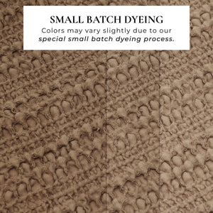 100% Cotton Waffle Weave Duvet Set - Mattea Collection