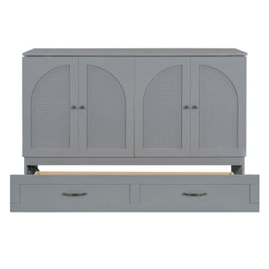 Murphy Bed With Large Drawers