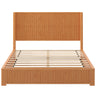 Platform Bed Frame With Headboard, Floor Standing Design