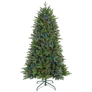 7FT Prelit Christmas Tree with 340 RGB LED Lights