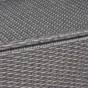 Rupert - Storage Unit Resin Wicker Outdoor