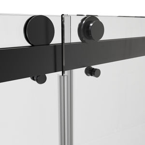 60"W x 75"H Double-Sliding Shower Door