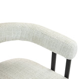 House hold contemporary designed upholstered accent/dining chair/barrel side chairs set of 2