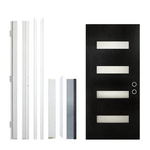 36 x 80 FRP Entry Door Slab with Frosted Glass