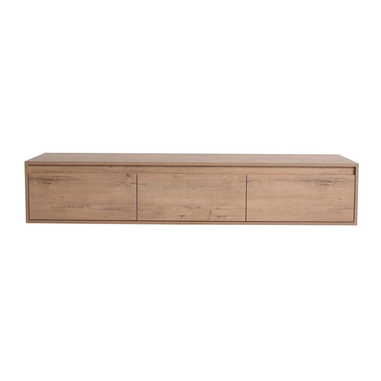 Modern Minimalist Bathroom Cabinet with Soft-Close Drawers and Floating Mounting Design