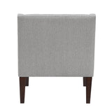 Contemporary Button Tufted Accent Chair