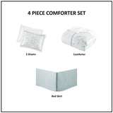 Comforter Set White King