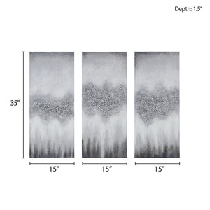 The Nocturne Cascade Triptych — From the Atelier Obscura™ Collection