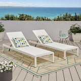 Outdoor Chaise Lounge Chair Set of 2