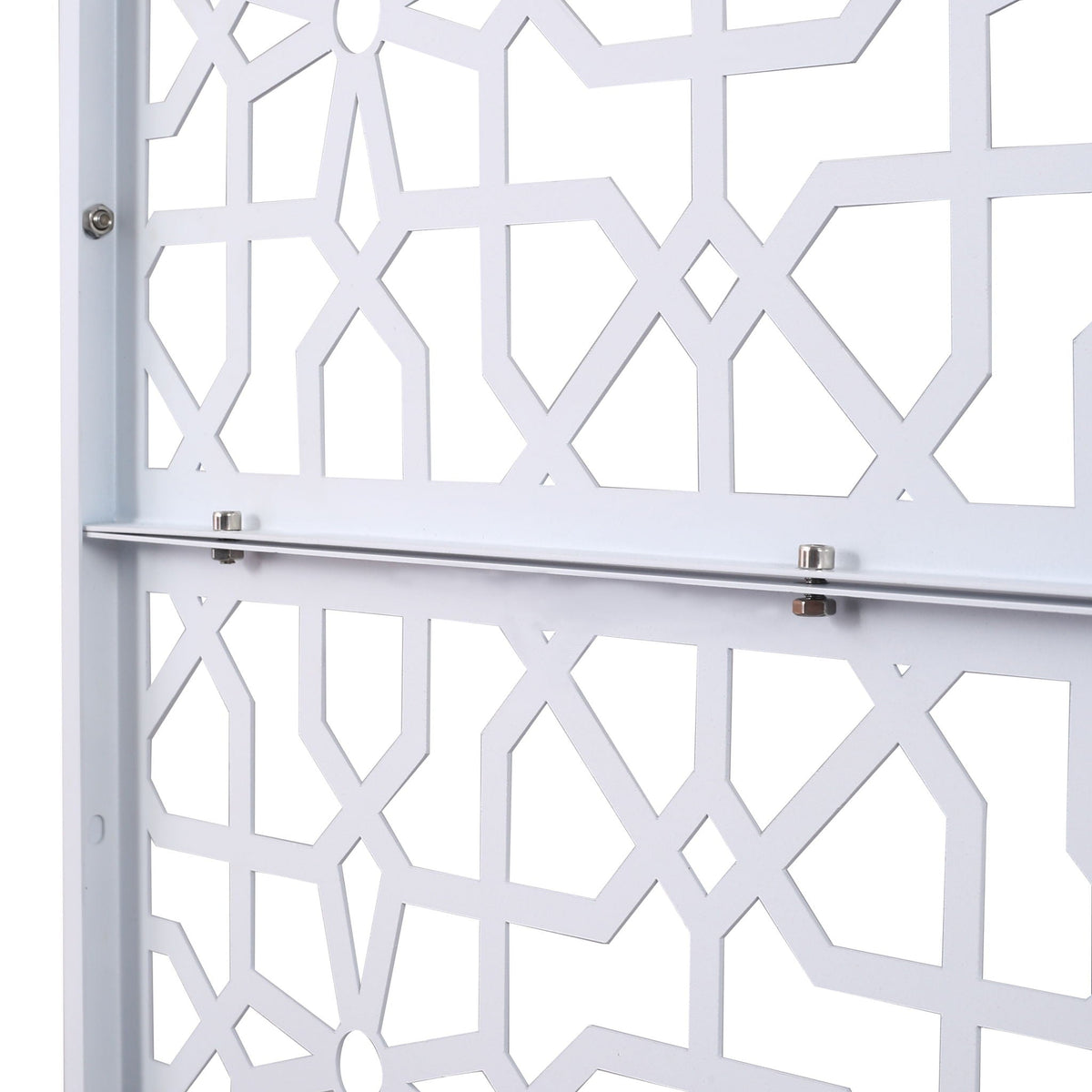 Outdoor & Indoor Metal Freestanding Decorative Privacy Screen
