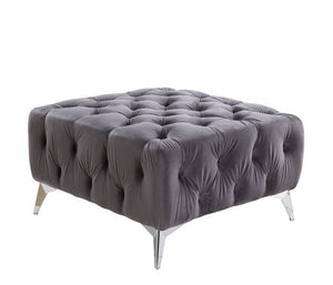 Wugtyx - Ottoman - Dark Grayvelvet