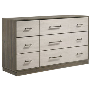 Fenwick 5-piece California King Bedroom Set Grey Oak