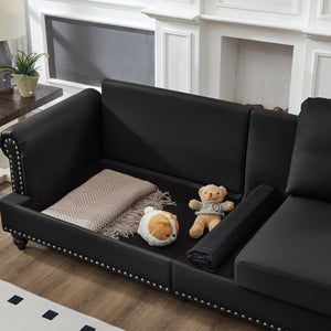 83" Modern Classic Design Living Room Sofa