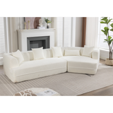 Modular Sofa Modern Minimalist Style Creamy-White