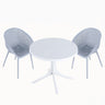 Modern Lounge Chair Set With Round Table
