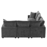 The Katherine Customizable Modular Chenille Sectional
