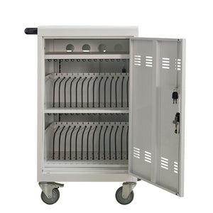 Mobile Charging Cart Station For book, Tablet And Laptop Computer With Power Strip Included